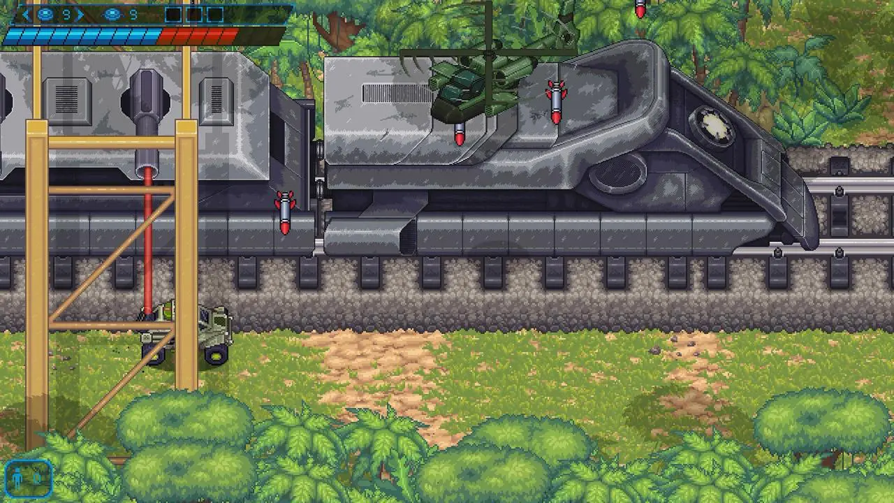 blazing trail first boss