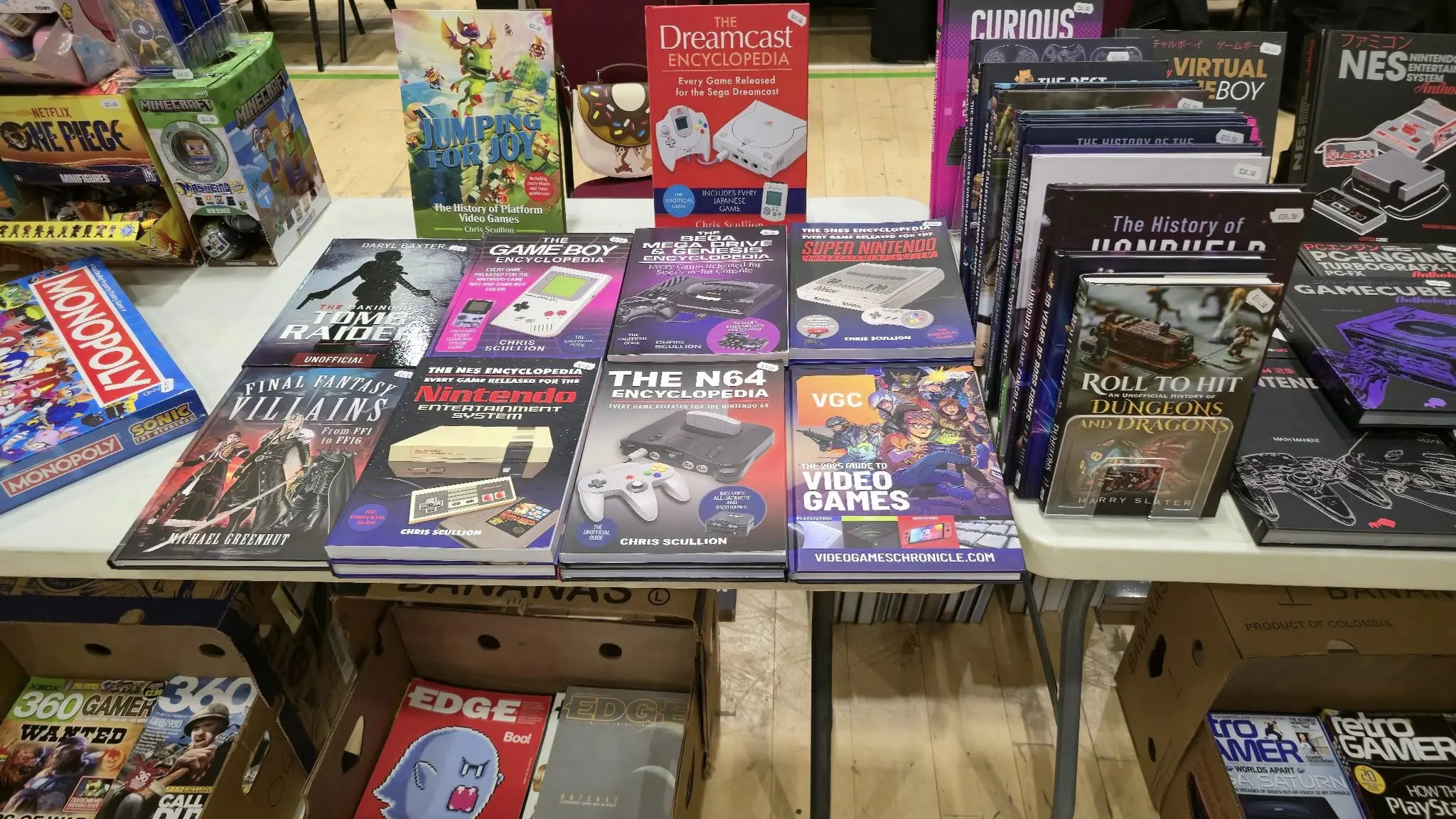 Gaming Newsagent stall at a show