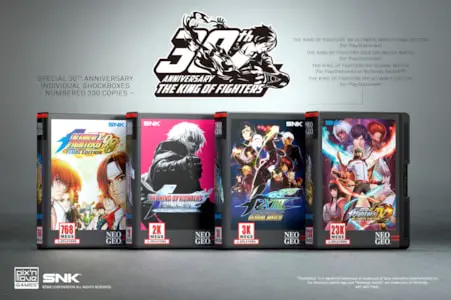 King of Fighters 30th Annivrsary cases