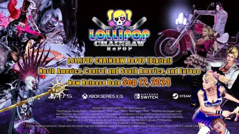 Lollipop Chainsaw RePOP's release date is now September 12 in the West