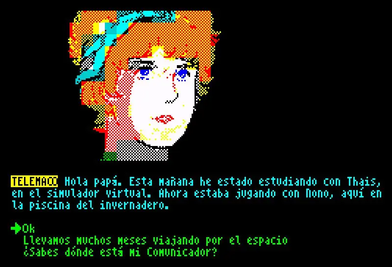 Odyssey 31 character and text