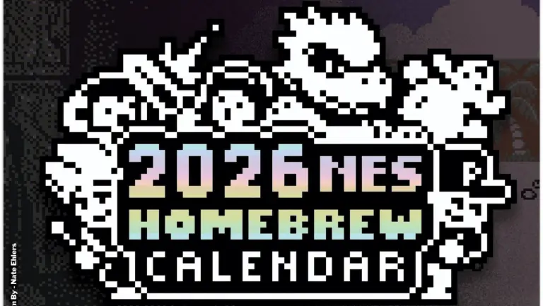 2026 NES Homebrew Calendar