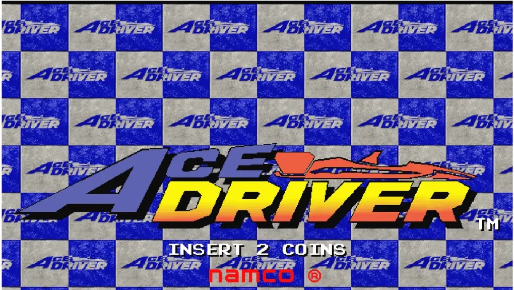 Ace Driver title screen