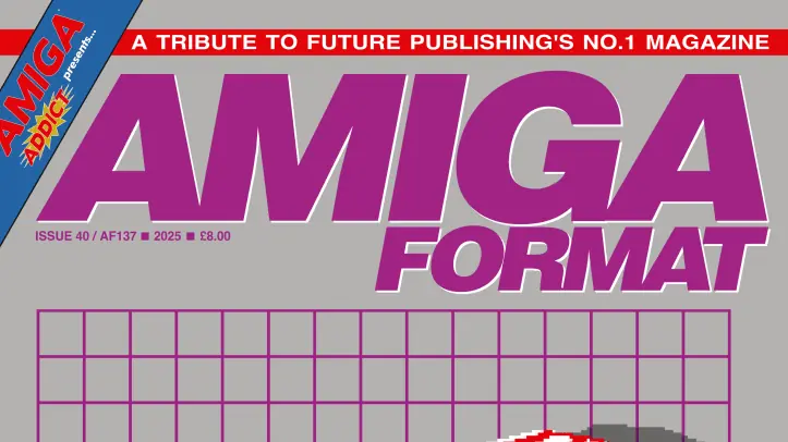 Amiga Format header from Amiga Addict tribute issue cover