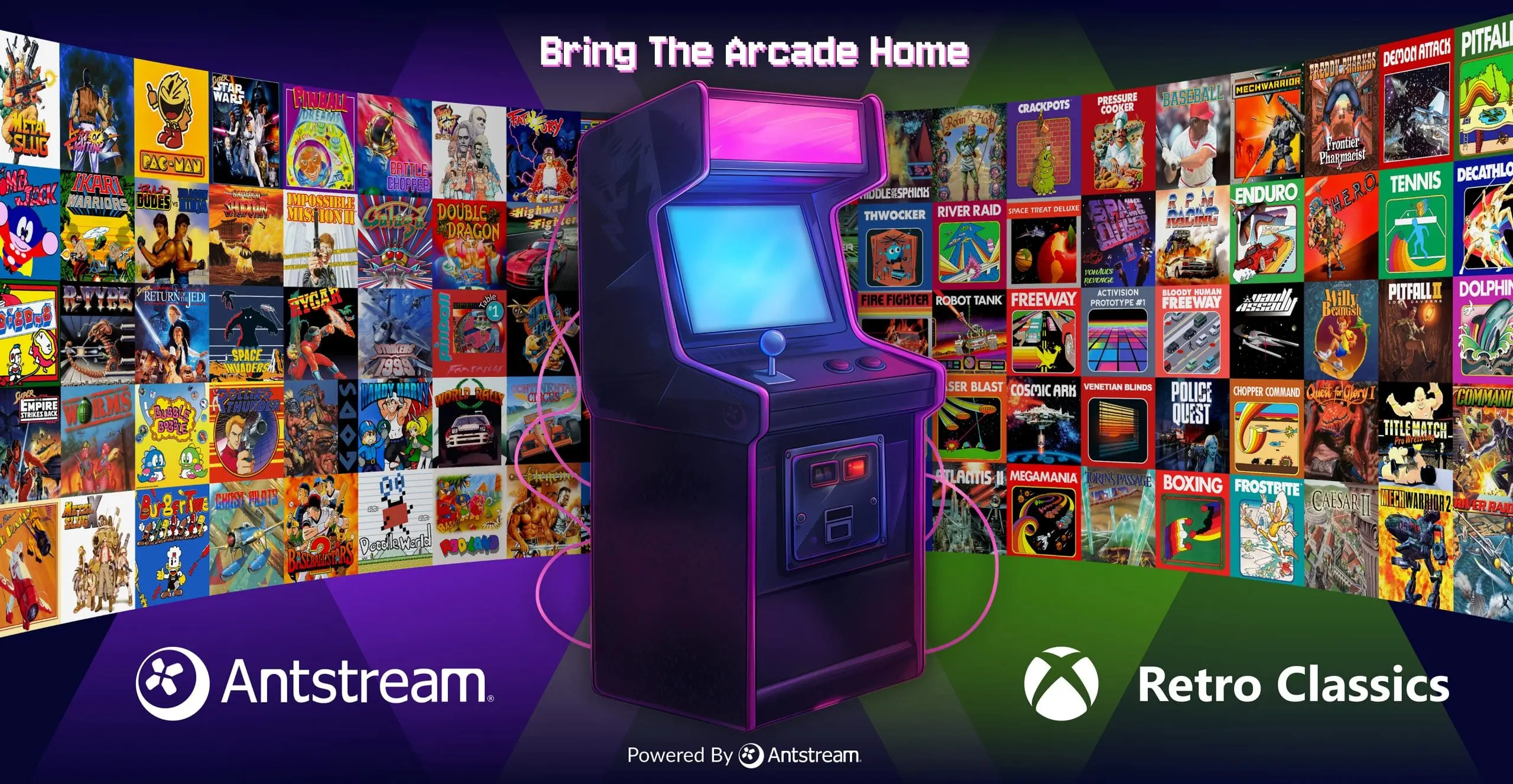 Retro Classics Game Pass Antstream banner
