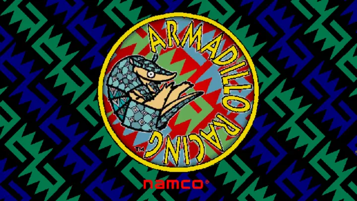 Armadillo Racing title screen
