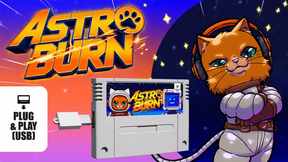 Astro Burn Kickstarter graphic