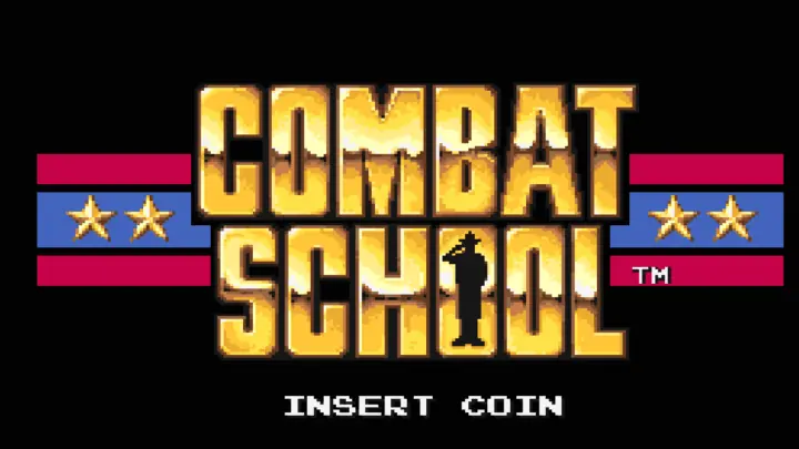 Combat School title screen