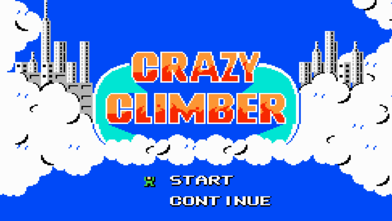 Crazy Climber title screen