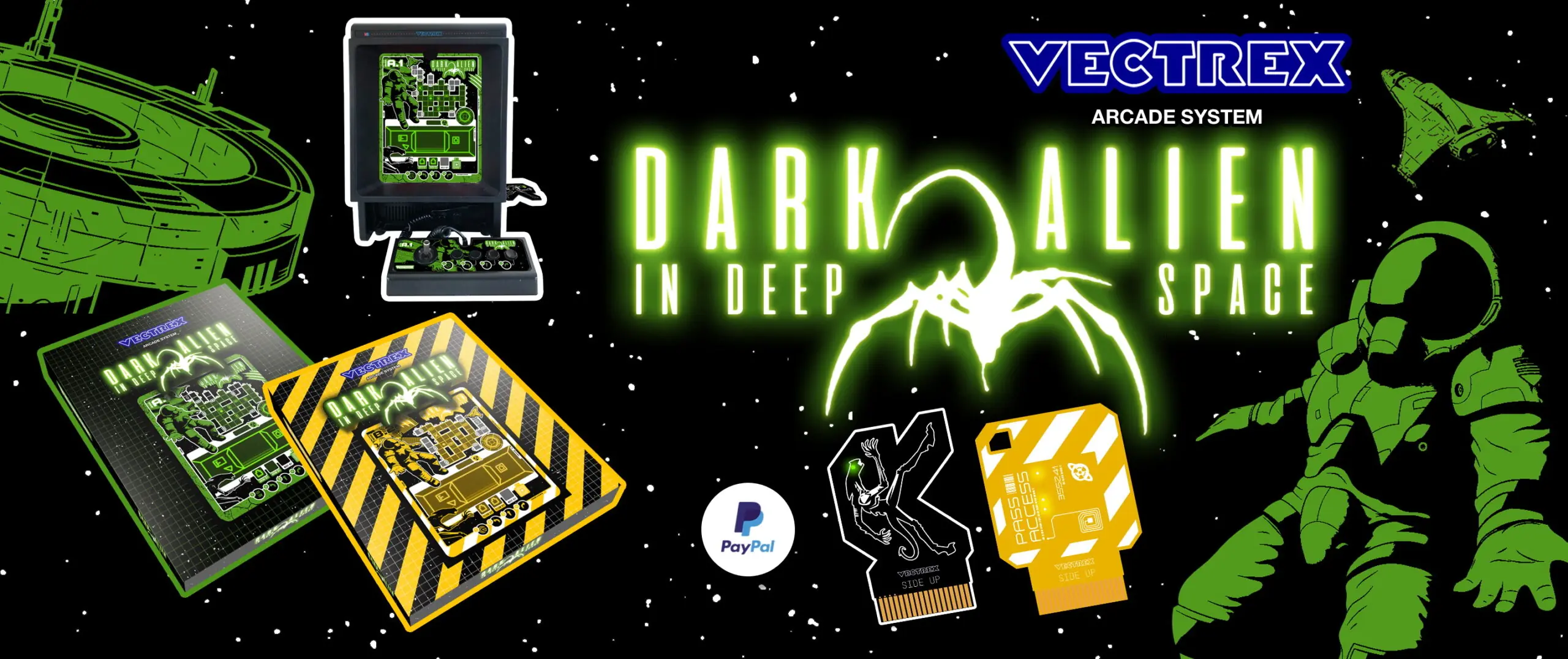 Dark Alien in Deep Space banner