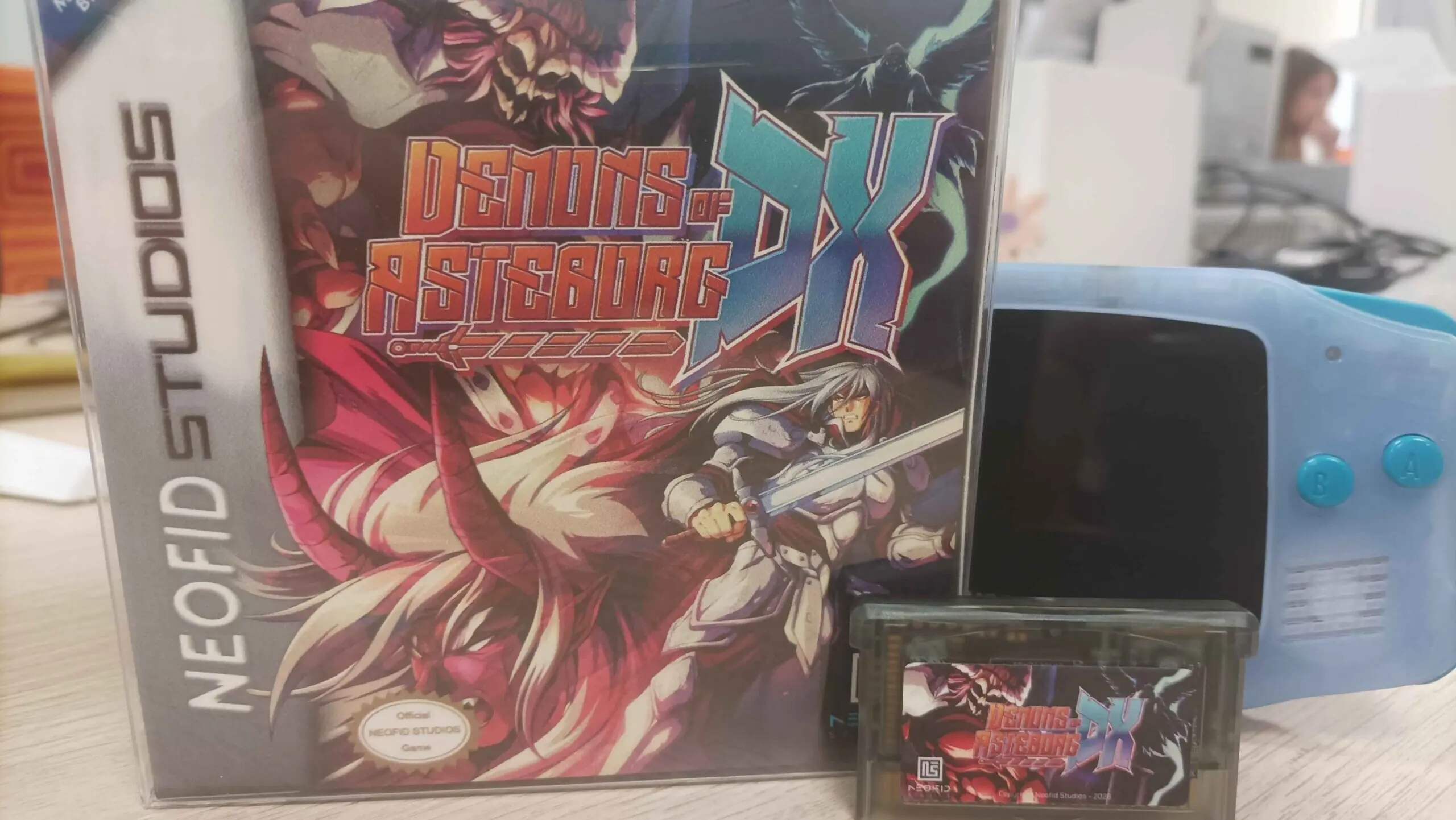 Demons of Asteborg DX GBA packshot