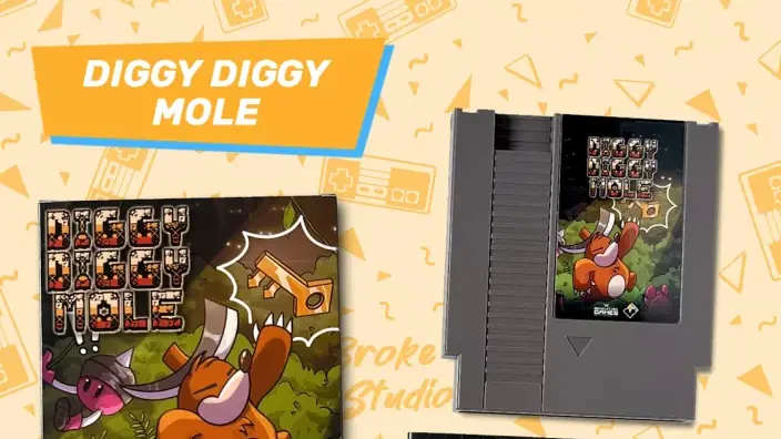 Diggy Diggy Mole NES version