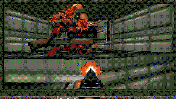 Doom Atari ST screenshot
