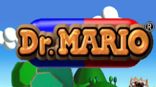 Dr. Mario GameCube title screen