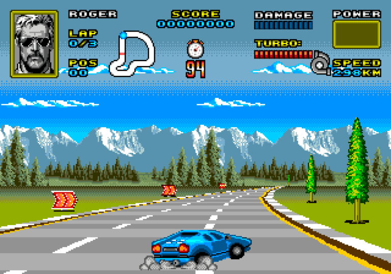 Driftin' Rage: New 16-Bit Racing Game for Mega Drive/Genesis | Retro ...