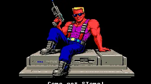 Duke Nukem Atari ST screen