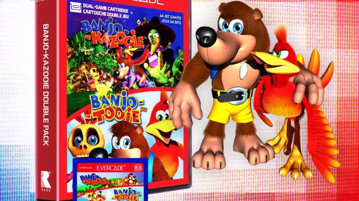 Banjo Kazooie Double Pack box art