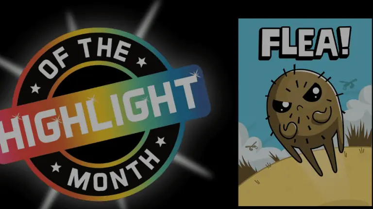 Evercade Highlight of the Month Flea! graphic