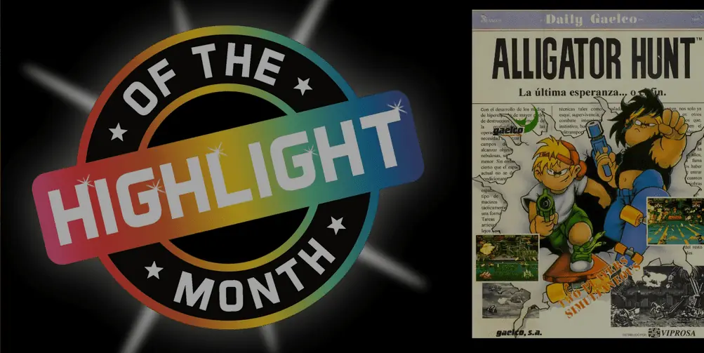 Evercade Highlight of the Month Alligator Hunt
