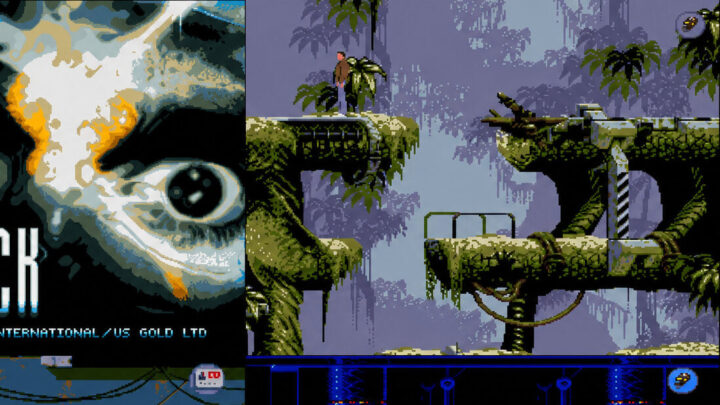 Flashback Atari ST title screen and screenshot