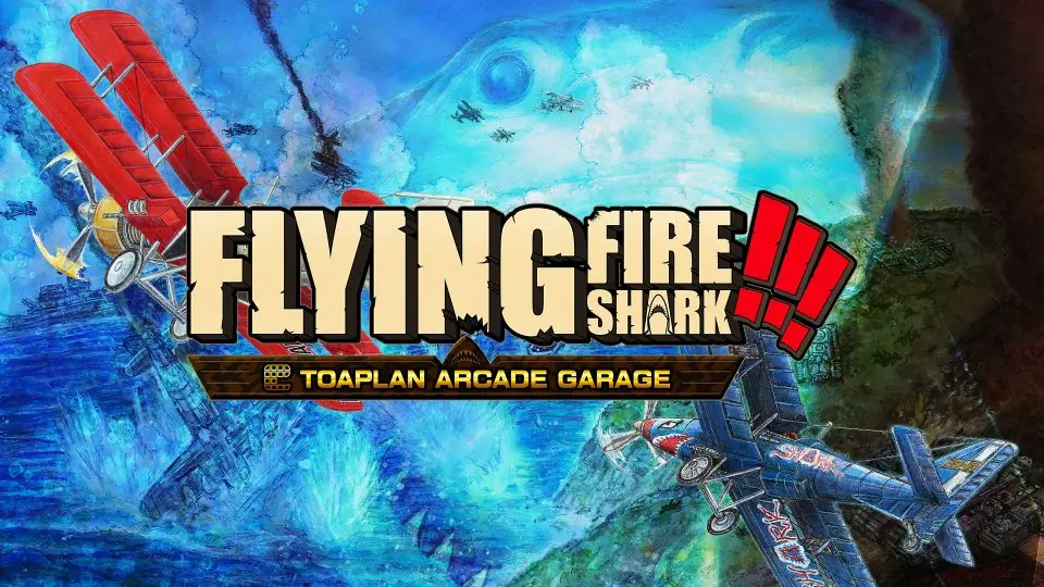 Toaplan Arcade Garage: Flying Fire Shark logo