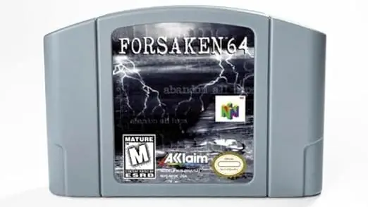 Forsaken 64 N64 cartridge