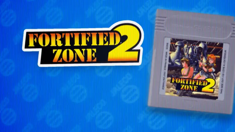 Fortified Zone 2 Game Boy cartridge