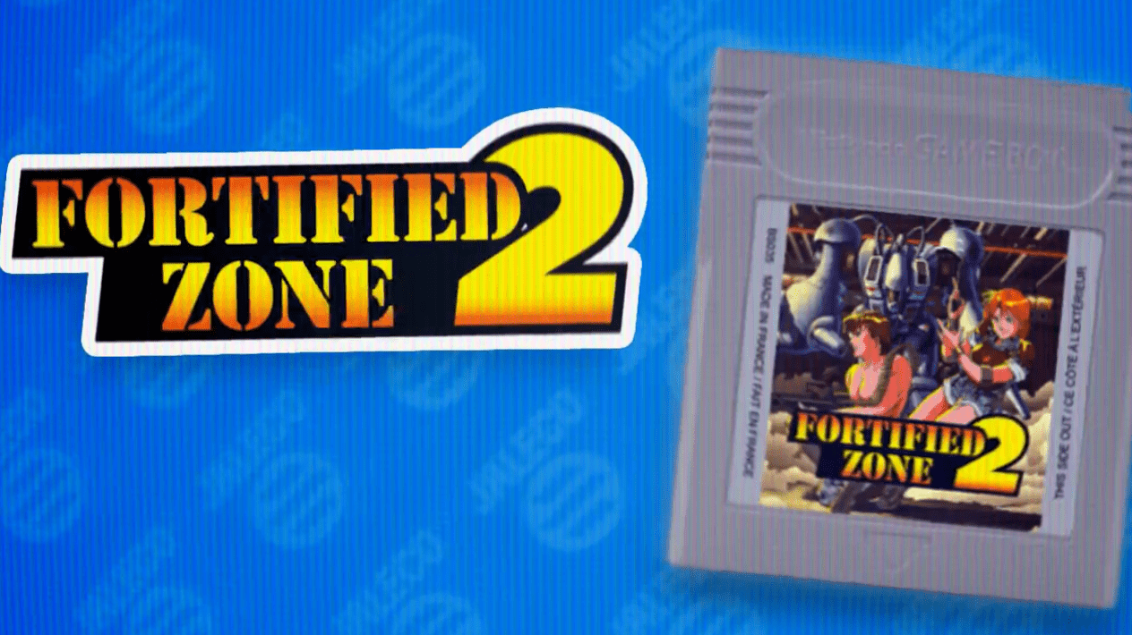 Fortified Zone 2 Game Boy cartridge