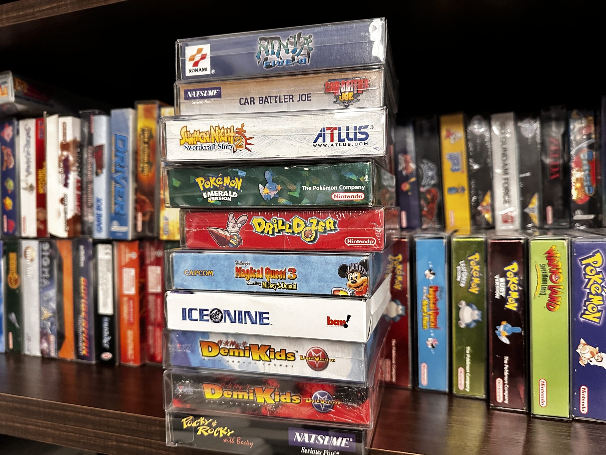 GBA Collection Rare Games Retronews.com 2