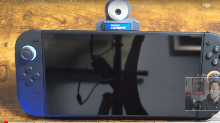 Game Boy Camera in Switch 2
