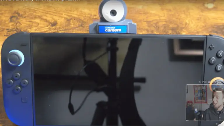Game Boy Camera in Switch 2
