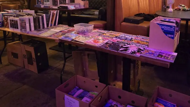 The Gaming Newsagent stall at a show