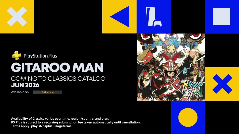 Gitaroo Man PS plus header