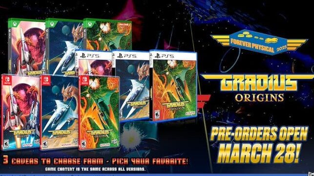 Gradius Origins physical edition