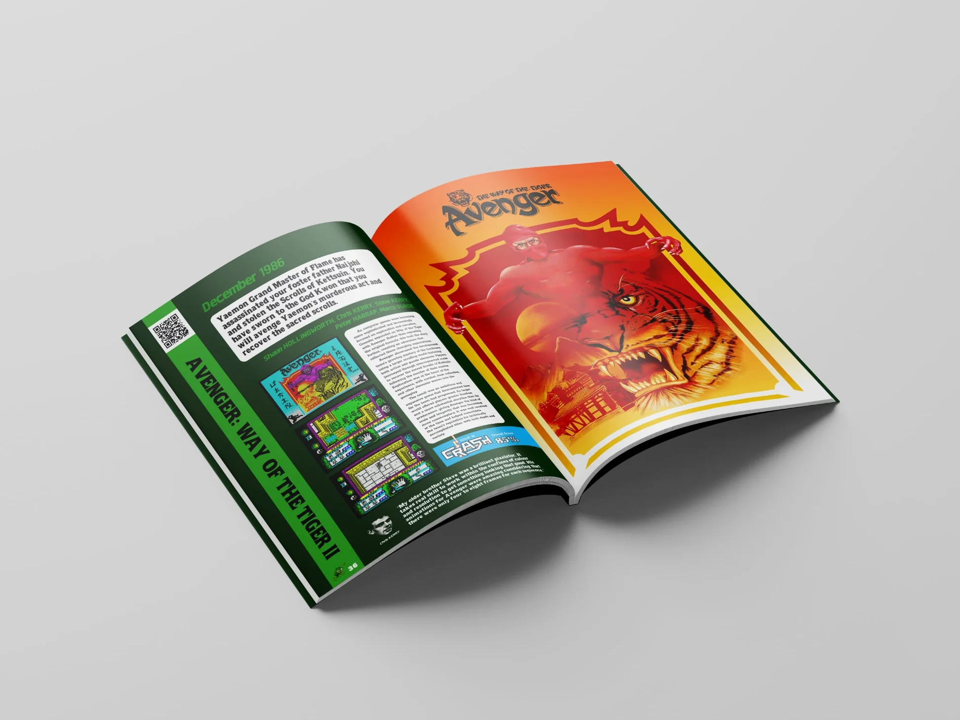 Gremlin Graphics Classics book open