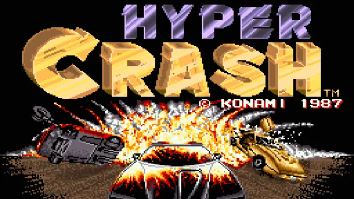 Hyper Crash title screen