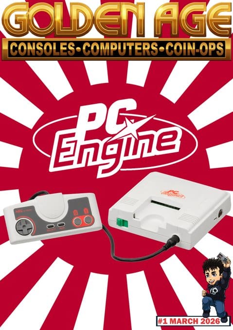 Jaz Rignall Golden Age mag PC Engine special mock up cover