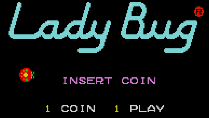 Lady Bug title screen