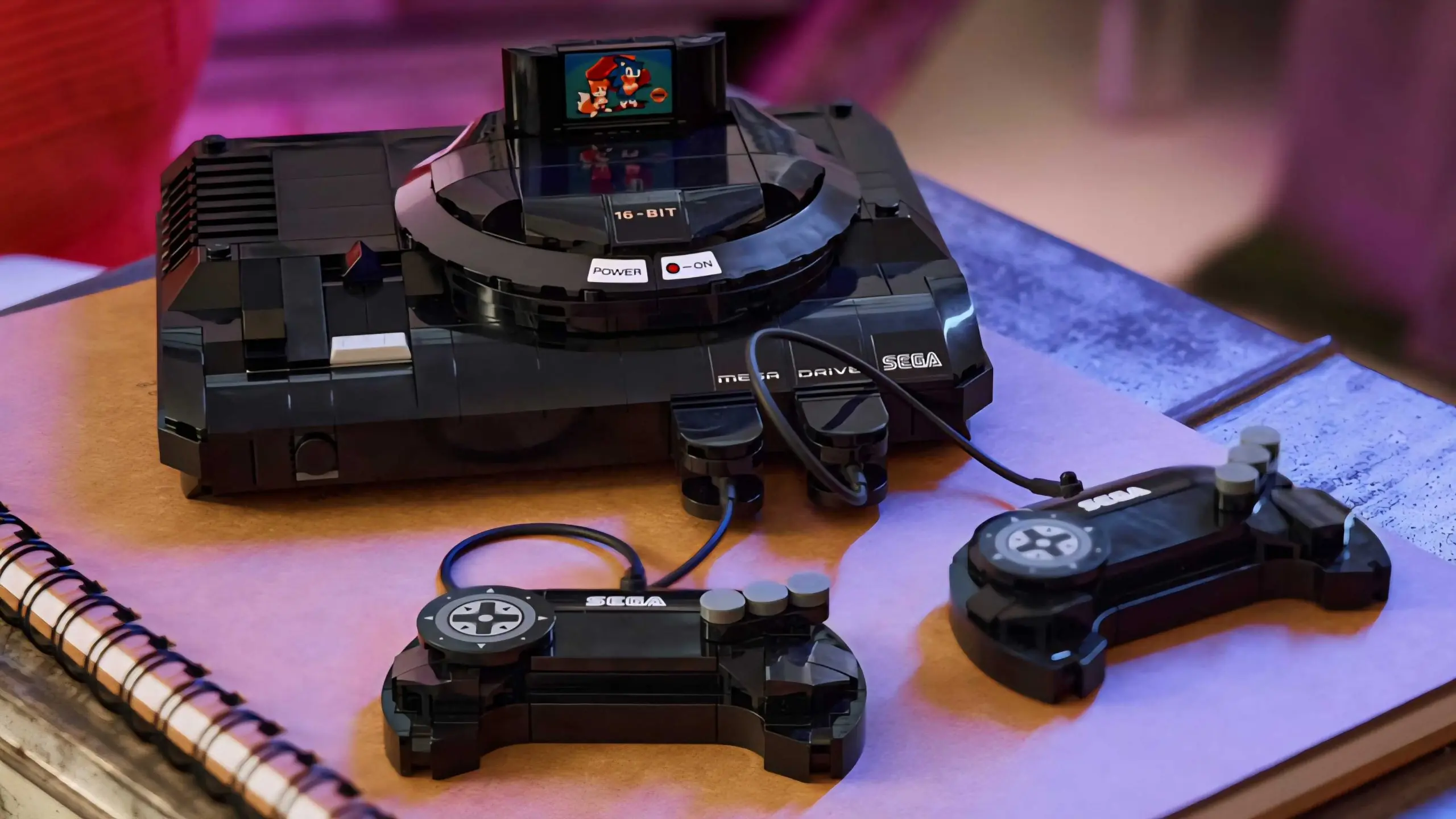 Lego Sega Genesis and controllers