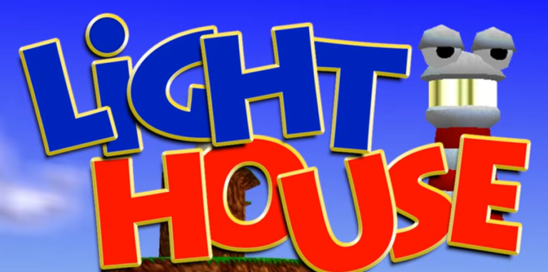 Banjo Kazooie hack Light House logo