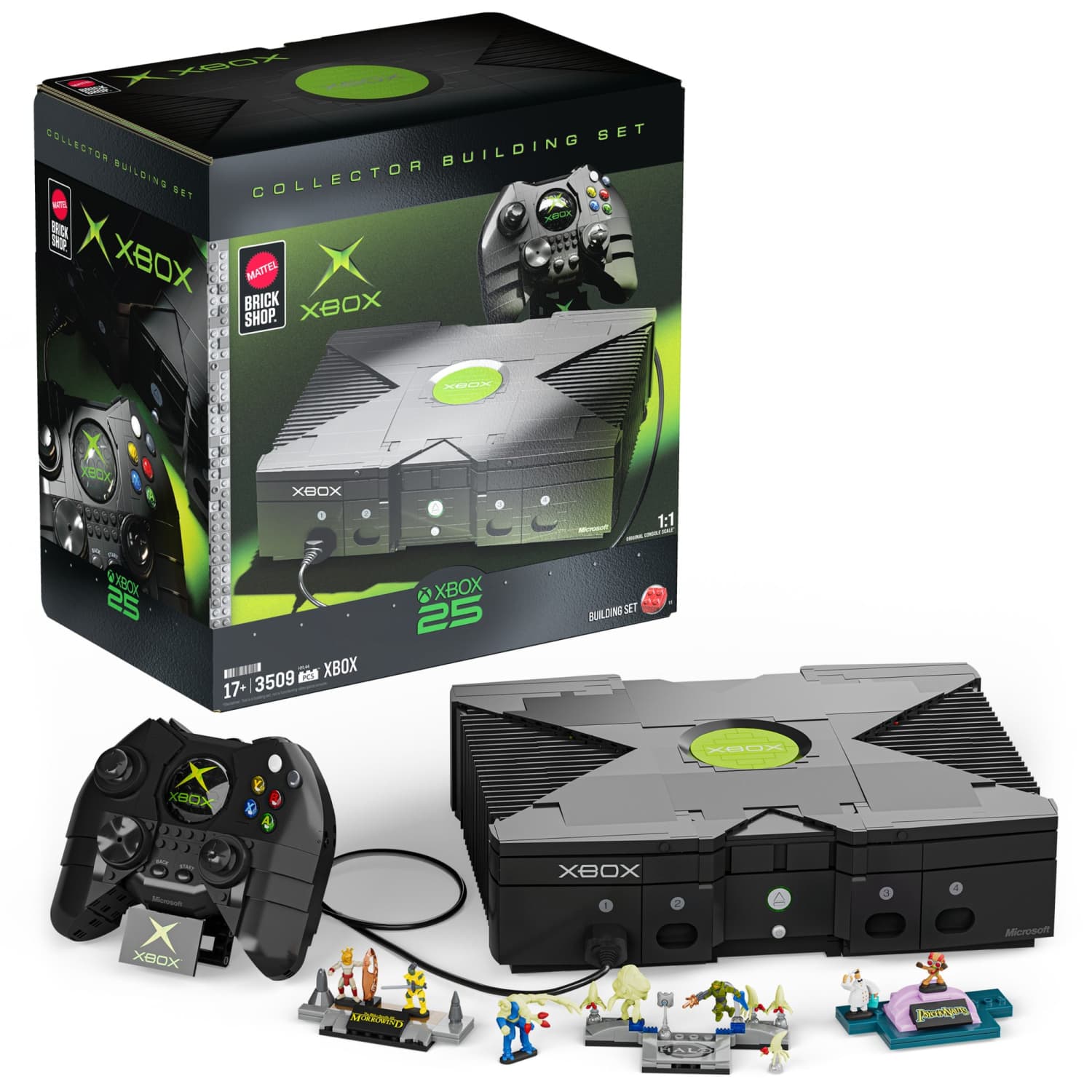 Xbox gets Bricked with Mattel Brick Shop set this October