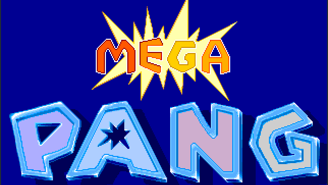 Mega Pang title screen