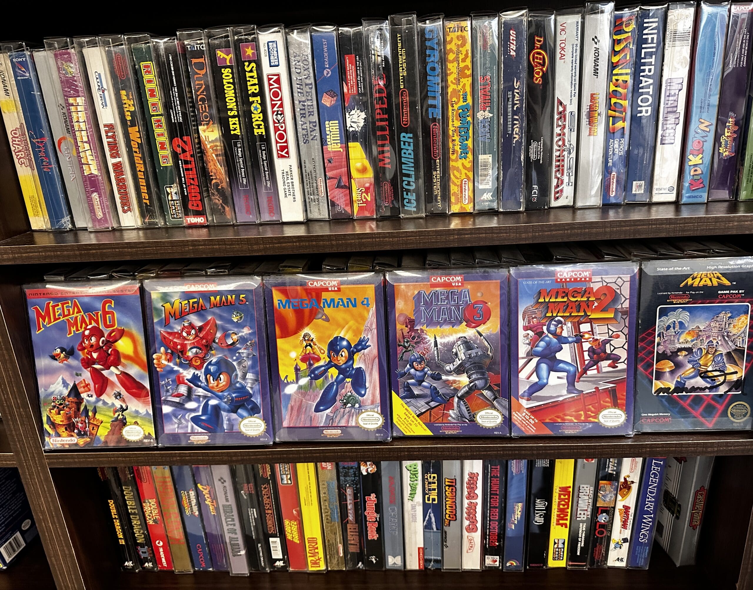 Mega man NES collection
