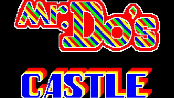 Mr. Do's Castle title screen