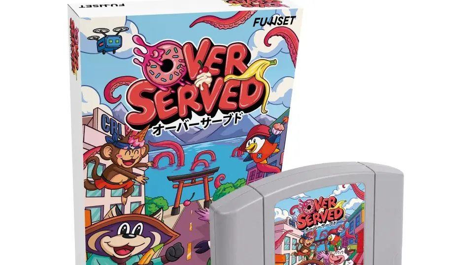 N64 Overserved box and cartridge