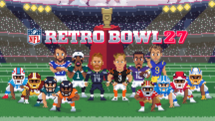 NFL Retro Bowl '27 pixel art