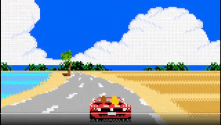OutRun GameBoy Color screenshot