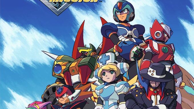 PS Plus Mega Man X: Command Battle image showing the game's characters