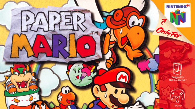Paper Mario box art