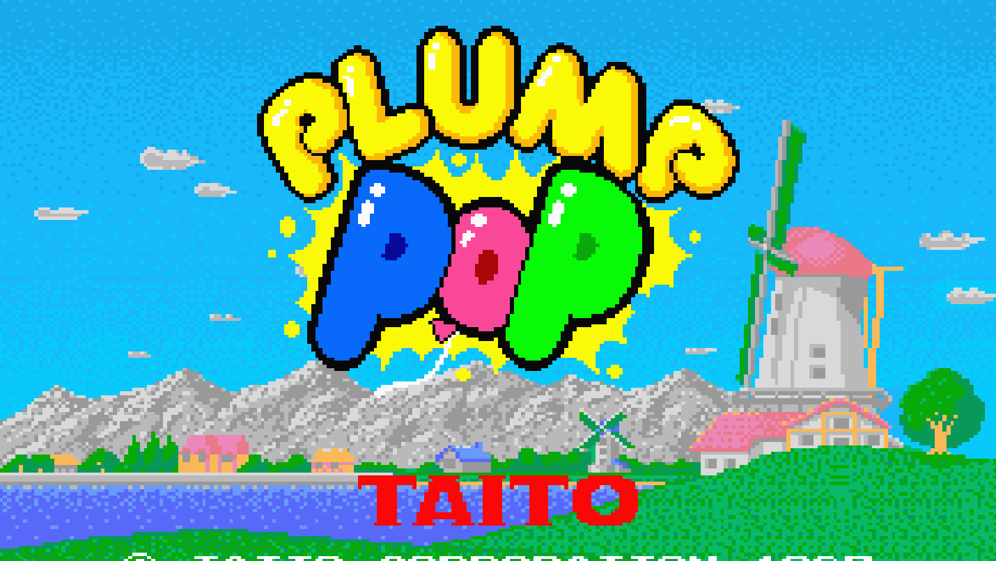 Plump Pop title screen